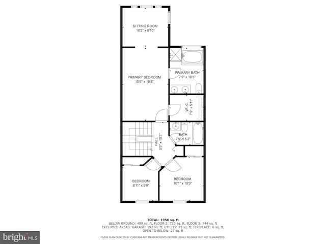 9435 Silver Meteor Ct, Manassas Park, VA 20111 - floor plan / room layout