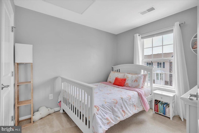 1027 Regency Pl, Sewell, NJ 08080 - bedroom featuring carpet flooring and attic access