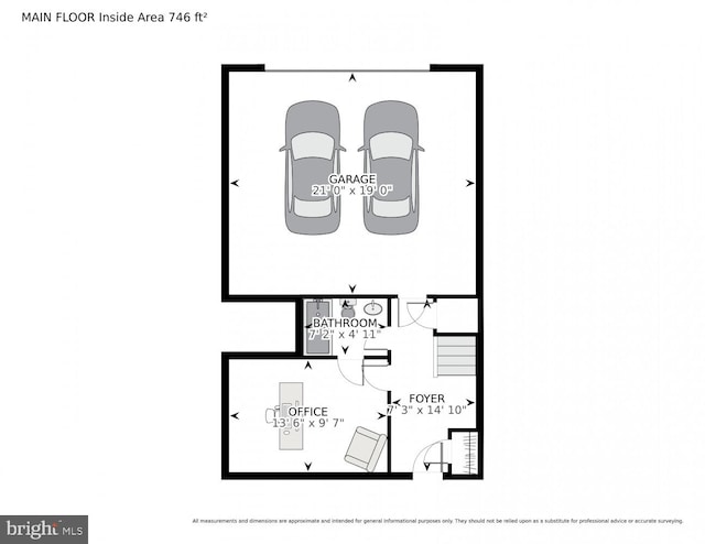 2519 Auden Dr, Silver Spring, MD 20906 - view of floor plan / room layout