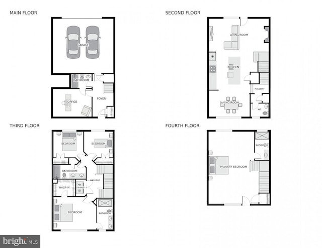 2519 Auden Dr, Silver Spring, MD 20906 - view of room layout