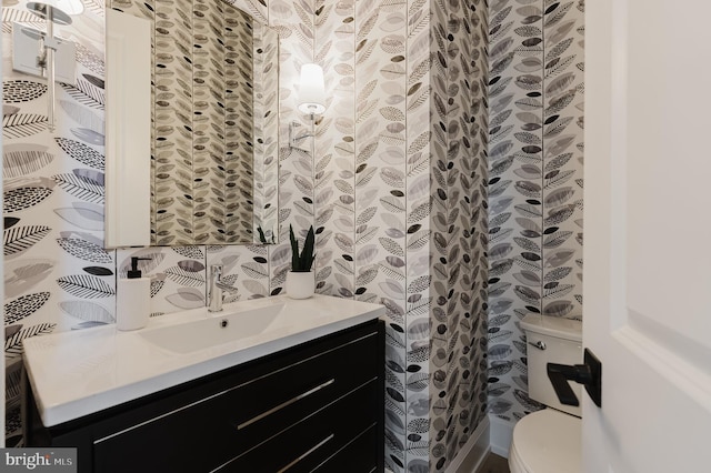 5024 Dana Pl NW, Washington, DC 20016 - bathroom with toilet and vanity