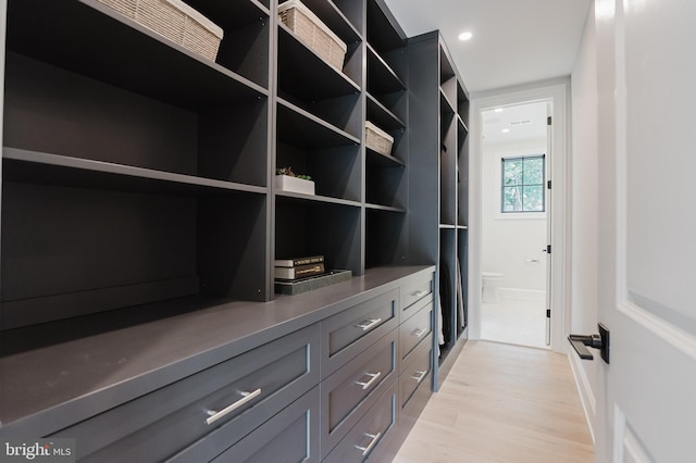 5024 Dana Pl NW, Washington, DC 20016 - walk in closet featuring light wood-style floors