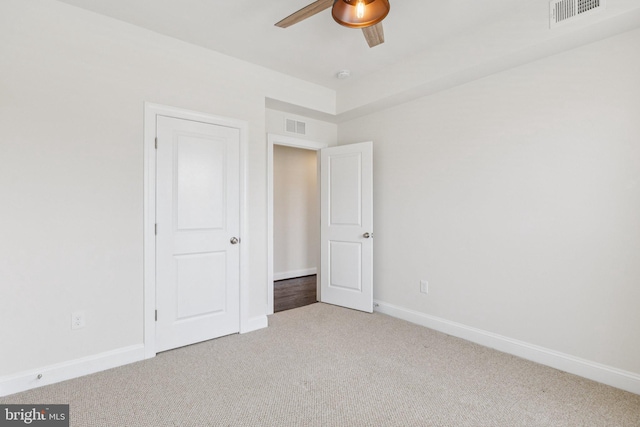 32157 Shorebreak Xing, Millville, DE 19967 - unfurnished bedroom with carpet, baseboards, and ceiling fan