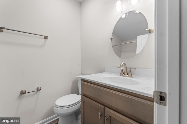 662 W Side Dr Unit 1-H, Gaithersburg, MD 20878 - bathroom with vanity and toilet