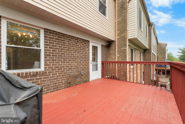 662 W Side Dr Unit 1-H, Gaithersburg, MD 20878 - deck featuring grilling area