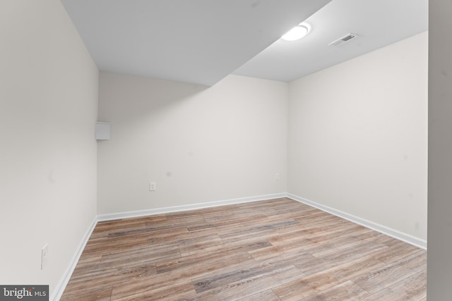 662 W Side Dr Unit 1-H, Gaithersburg, MD 20878 - additional living space with light wood-type flooring and baseboards
