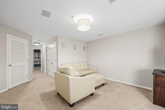 1510 Northern Neck Dr Unit 102, Vienna, VA 22182 - living area with light carpet and baseboards