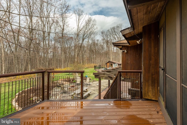 1220 Morgantown Rd, Morgantown, PA 19543 - view of deck