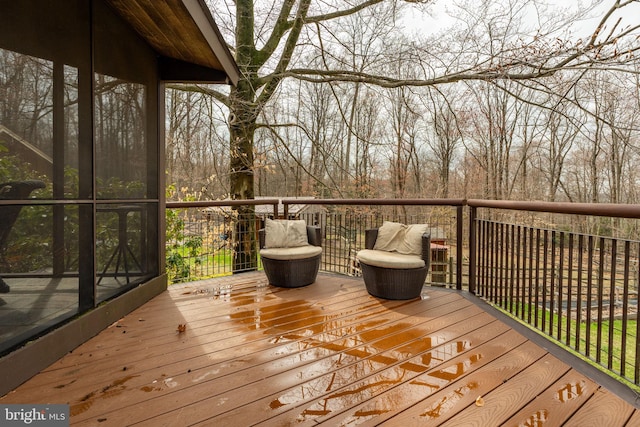 1220 Morgantown Rd, Morgantown, PA 19543 - view of deck