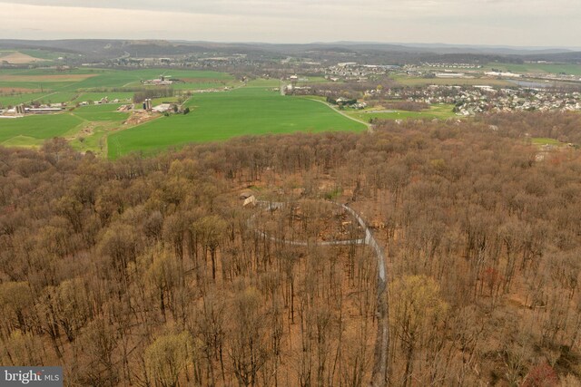 1220 Morgantown Rd, Morgantown, PA 19543 - aerial view of property and surrounding area featuring a forest