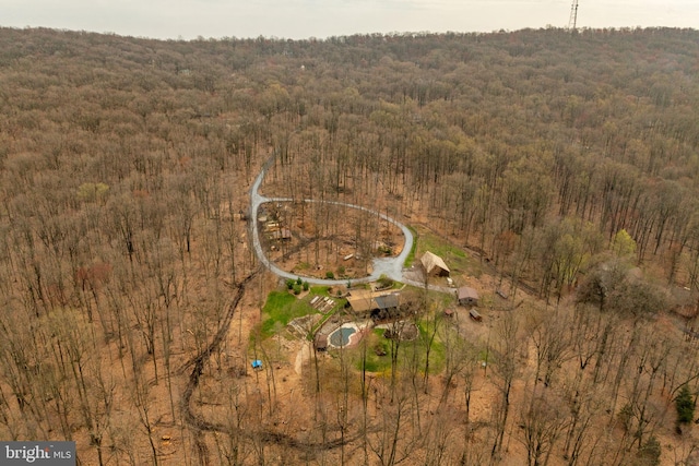 1220 Morgantown Rd, Morgantown, PA 19543 - aerial view of property and surrounding area with a forest