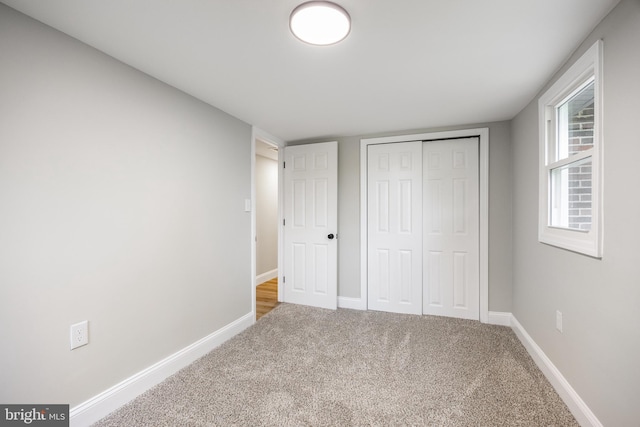 1985 W Blvd, Malaga, NJ 08328 - unfurnished bedroom with carpet floors, baseboards, and a closet