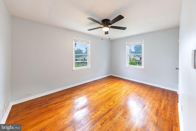 3321 Clay St, Silver Spring, MD 20902 - unfurnished room with healthy amount of natural light, light wood finished floors, and baseboards