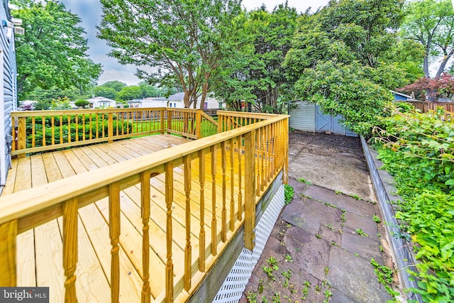 3321 Clay St, Silver Spring, MD 20902 - wooden terrace with an outdoor structure