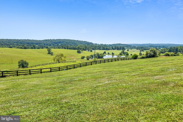 6437 Blantyre, Warrenton, VA 20187 - view of yard with a rural view