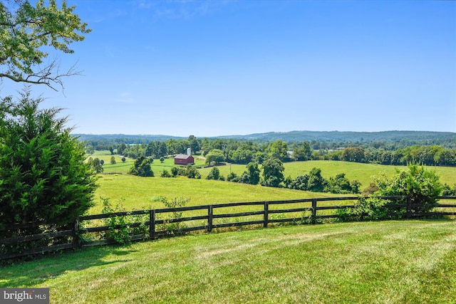 6437 Blantyre, Warrenton, VA 20187 - view of yard featuring a rural view