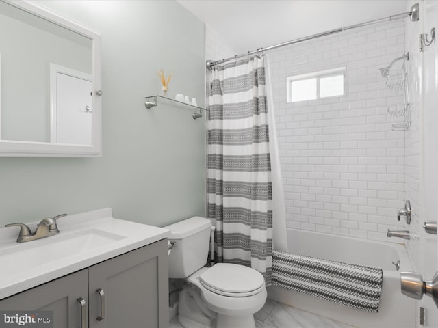 2 Darnell Ct, Olney, MD 20832 - full bathroom featuring toilet, vanity, and shower / bath combo