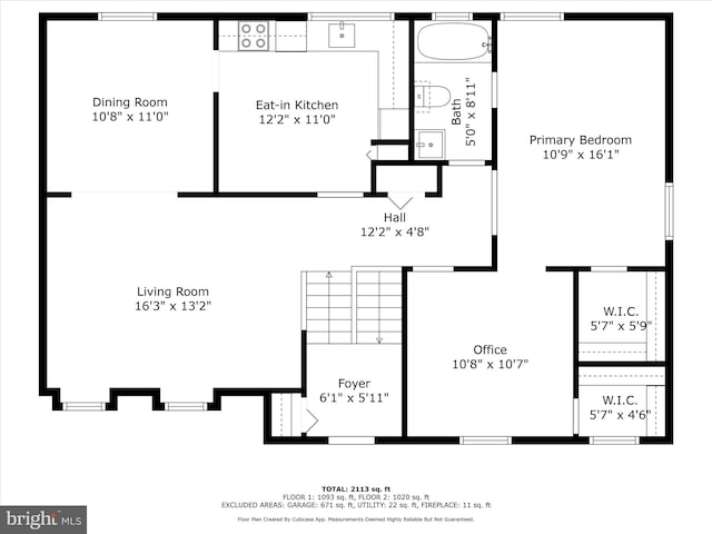2 Darnell Ct, Olney, MD 20832 - room layout
