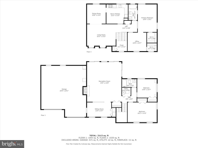 2 Darnell Ct, Olney, MD 20832 - property floor plan