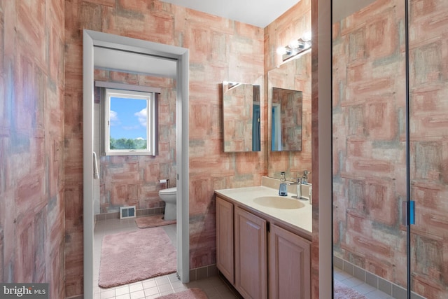 11 Candace Ct, Richboro, PA 18954 - bathroom featuring tile patterned floors, toilet, and vanity