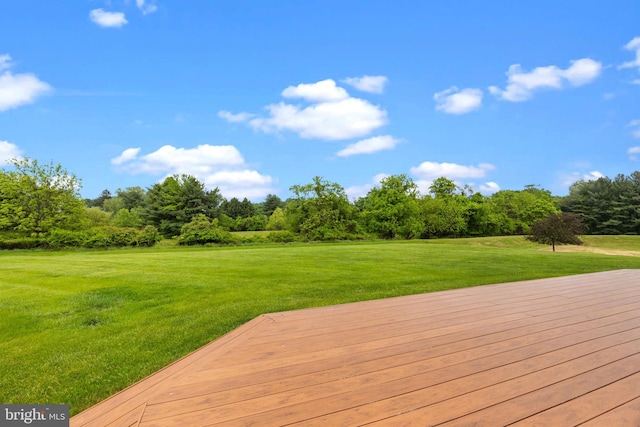 11 Candace Ct, Richboro, PA 18954 - wooden deck with a lawn