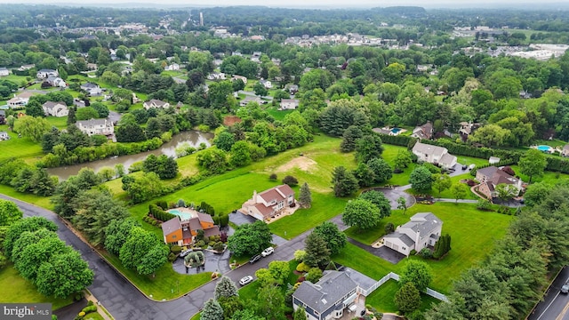 11 Candace Ct, Richboro, PA 18954 - aerial perspective of suburban area featuring a nearby body of water