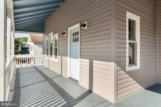 407 Lingle St, Osceola Mills, PA 16666 - view of wooden deck