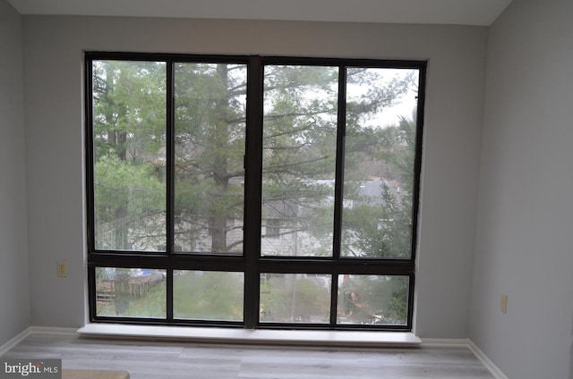 18050 Chalet Dr Unit 14-303, Germantown, MD 20874 - detailed view of baseboards and wood finished floors