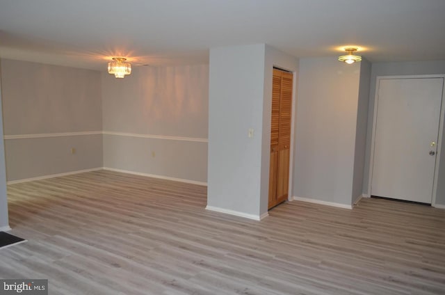 18050 Chalet Dr Unit 14-303, Germantown, MD 20874 - empty room featuring wood finished floors and baseboards