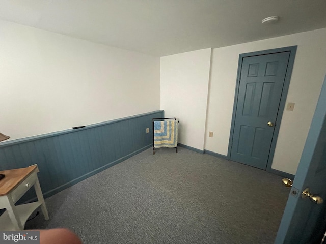 120 Hanover St, Pemberton, NJ 08068 - unfurnished room with a wainscoted wall, a smoke detector, and baseboards