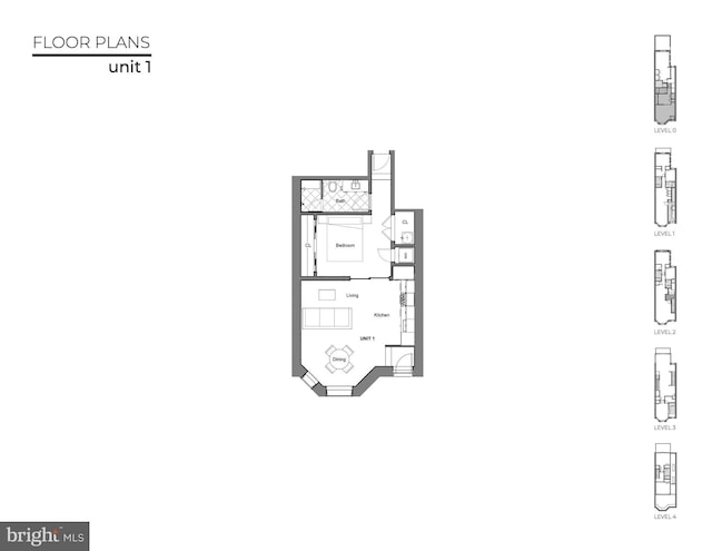 1827 S St NW Unit 1, Washington, DC 20009 - floor plan / room layout