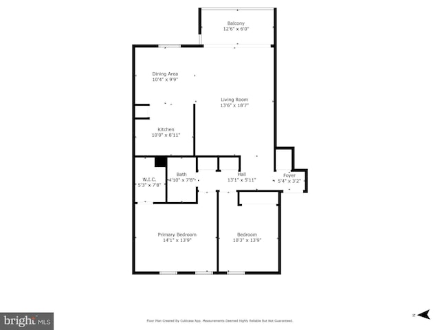 7 Canterbury Sq Unit 401, Alexandria, VA 22304 - property floor plan