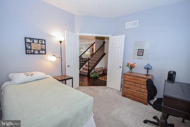 130 Steamboat Ct, North East, MD 21901 - carpeted bedroom with a desk