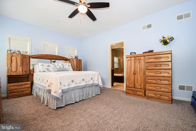 130 Steamboat Ct, North East, MD 21901 - bedroom with carpet, baseboards, and ensuite bathroom