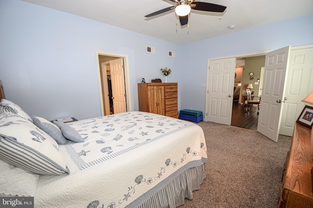 130 Steamboat Ct, North East, MD 21901 - carpeted bedroom with ceiling fan