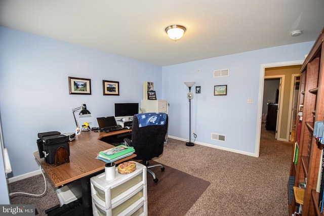 130 Steamboat Ct, North East, MD 21901 - office area with carpet floors and baseboards