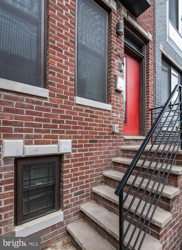 1248 N Hollywood St, Philadelphia, PA 19121 - entrance to property with brick siding