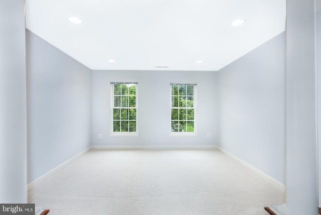 615 Pearl Point Ct, Millersville, MD 21108 - unfurnished room with baseboards, recessed lighting, and carpet flooring