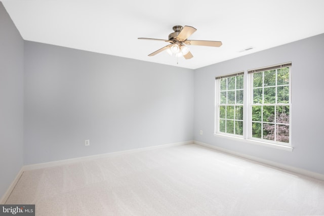 615 Pearl Point Ct, Millersville, MD 21108 - unfurnished room featuring carpet, baseboards, and a ceiling fan