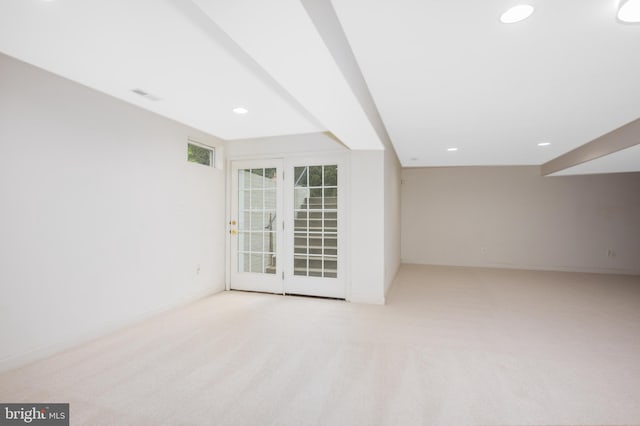 615 Pearl Point Ct, Millersville, MD 21108 - carpeted empty room featuring recessed lighting and baseboards