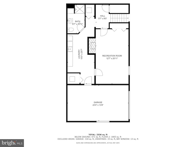 4009 30th St N, Arlington, VA 22207 - home floor plan