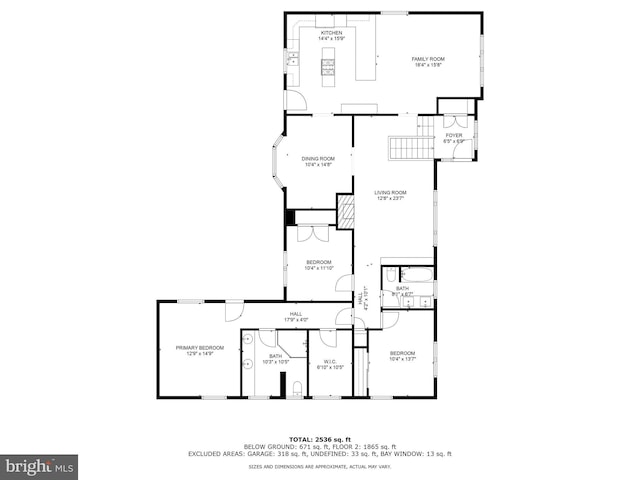 4009 30th St N, Arlington, VA 22207 - floor plan / room layout