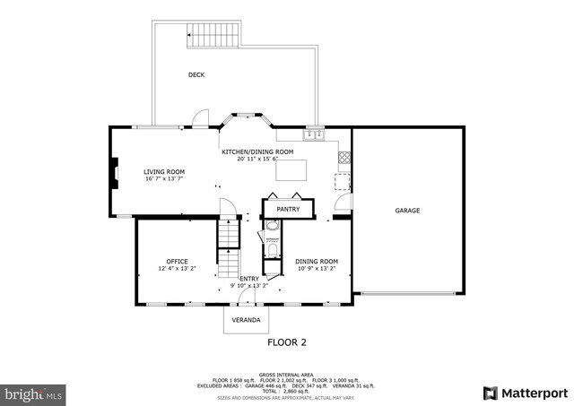 2452 Tuckahoe Ct, Waldorf, MD 20601 - room layout