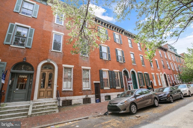 view of property with entry steps
