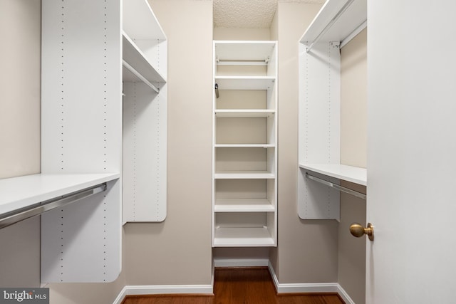 1300 Crystal Dr Unit 1408S, Arlington, VA 22202 - spacious closet with wood finished floors