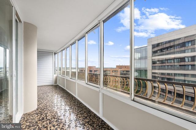 1300 Crystal Dr Unit 1408S, Arlington, VA 22202 - view of unfurnished sunroom