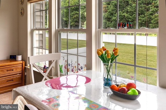 31142 Mills Chase Dr Unit 9, Lewes, DE 19958 - dining space with healthy amount of natural light