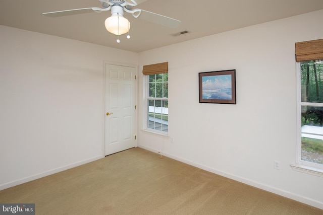 31142 Mills Chase Dr Unit 9, Lewes, DE 19958 - carpeted empty room with baseboards and ceiling fan