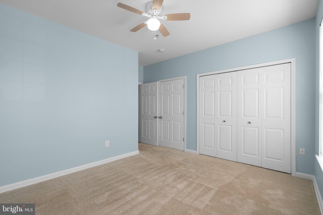 12708 Found Stone Rd Unit 3-304, Germantown, MD 20876 - unfurnished bedroom with carpet and a ceiling fan