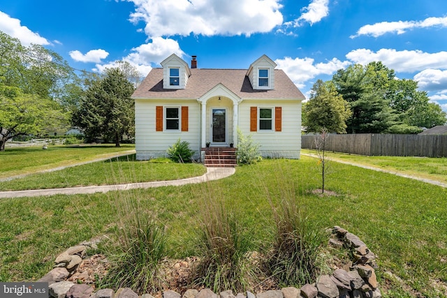 115 Civic Ave, Salisbury, MD 21804 - new england style home featuring a chimney and roof with shingles